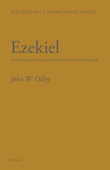 Ezekiel: A Commentary based on Iezekiēl in Codex Vaticanus