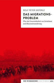 Das Migrationsproblem: Über die Unvereinbarkeit von Sozialstaat und Masseneinwanderung
