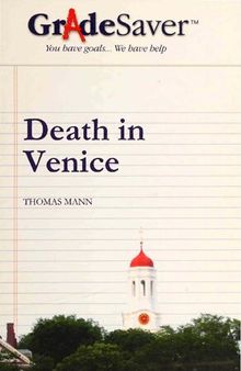 Death in Venice, Thomas Mann (Study Guides)
