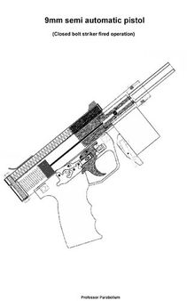 9mm Semi-Automatic Closed-Bolt Pistol - Practical Scrap Metal Small Arms Volume 13