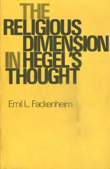 The Religious Dimension in Hegel's Thought
