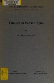 Fatalism in Persian Epics