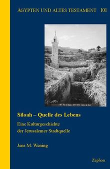 Siloah ― Quelle des Lebens: Eine Kulturgeschichte der Jerusalemer Stadtquelle