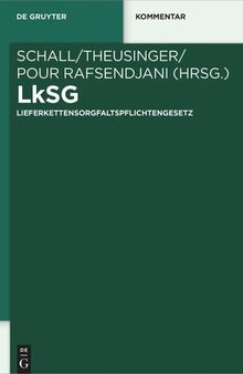 LkSG: Lieferkettensorgfaltspflichtengesetz