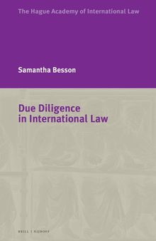 Due Diligence in International Law