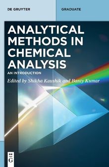 Analytical Methods in Chemical Analysis. An Introduction