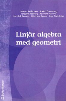 Linjär algebra med geometri