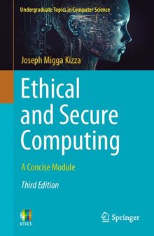Ethical and Secure Computing: A Concise Module