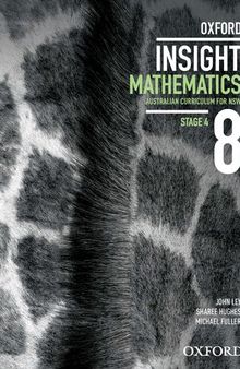 Oxford Insight Mathematics 8 AC for NSW Student Book + obook/assess