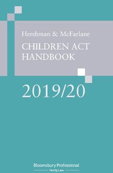 Hershman & McFarlane Children Act Handbook: 2019/20