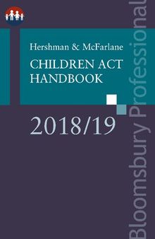 Hershman & McFarlane Children Act Handbook: 2018/19