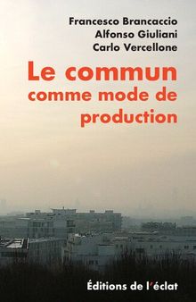 Le commun comme mode de production