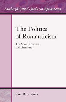 The Politics of Romanticism: The Social Contract and Literature