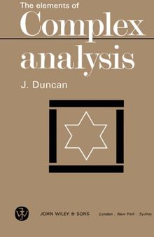 The Elements of Complex Analysis,