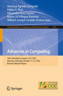 Advances in Computing: 16th Colombian Congress, CCC 2022, Armenia, Colombia, October 17–21, 2022, Revised Selected Papers