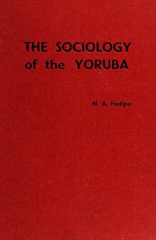 The Sociology of the Yoruba