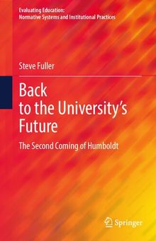 Back to the University's Future: The Second Coming of Humboldt