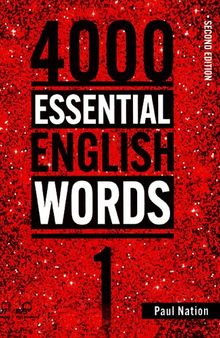 4000 Essential English Words, Book 1, 2nd Edition