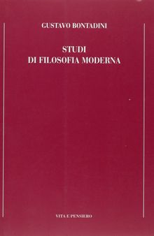 Studi di filosofia moderna