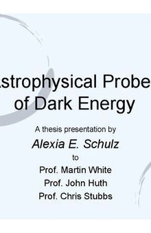 Astrophysical Probes of Dark Energy