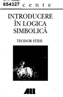 Introducere in logica simbolica