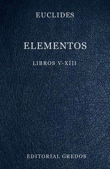 Elementos. Libros V-XIII