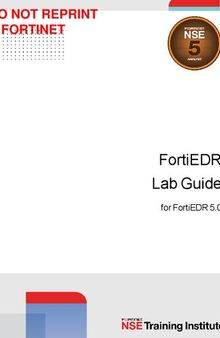 Fortinet FortiEDR Lab Guide for FortiEDR 5.0