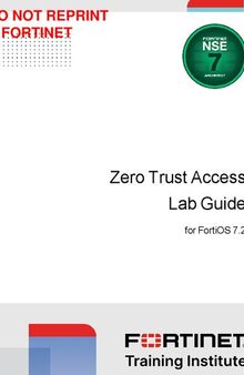 Fortinet Zero Trust Access Lab Guide for FortiOS 7.2