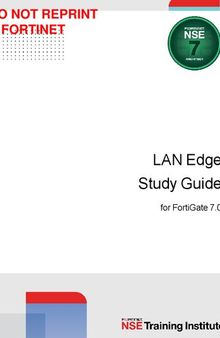 Fortinet LAN Edge Study Guide for FortiGate 7.0