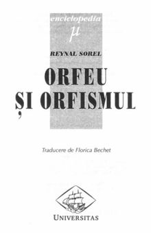 Orfeu si orfismul