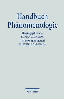 Handbuch Phanomenologie (German Edition)