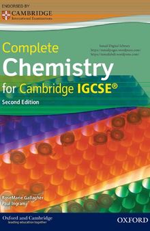 Complete Chemistry for Cambridge IGCSE®
