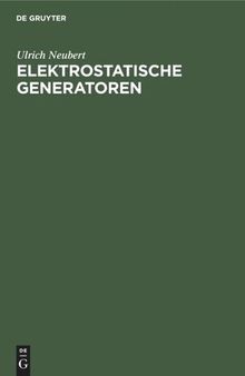 Elektrostatische Generatoren