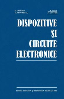 Dispozitive şi circuite electronice