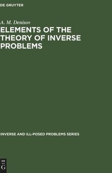 Elements of the Theory of Inverse Problems