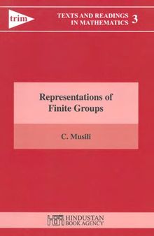 Representations of Finite Groups (Texts and Readings in Mathematics)
