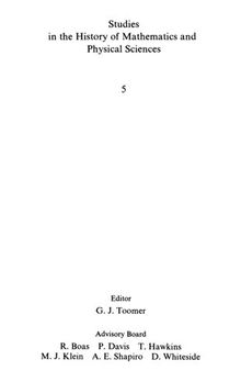 A History of the Calculus of Variations from the 17th through the 19th Century (Studies in the History of Mathematics and Physical Sciences, 5)