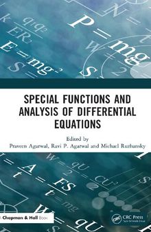 Special Functions and Analysis of Differential Equations