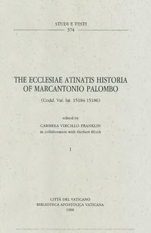 The ecclesiae atinatis historia of Marcantonio Palombo