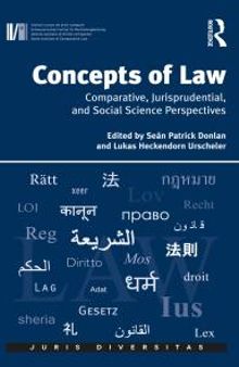 Concepts of Law : Comparative, Jurisprudential, and Social Science Perspectives