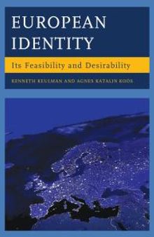 European Identity : Its Feasibility and Desirability