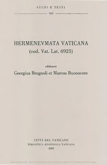Hermeneumata vaticana (cod. vat. lat. 6925)
