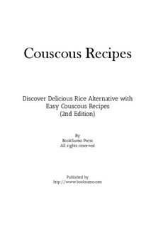 Couscous Recipes: Discover a Delicious Rice Alternative with Easy Couscous Recipes