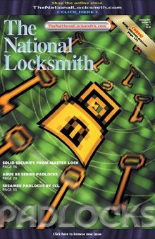 The National Locksmith: Volume 72, Number 1