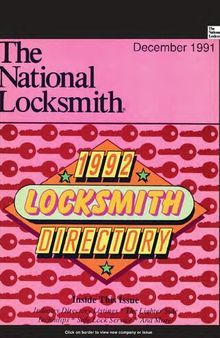 The National Locksmith: Volume 62, Number 12