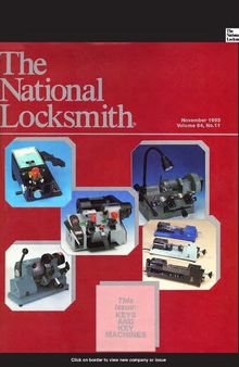The National Locksmith: Volume 64, Number 11
