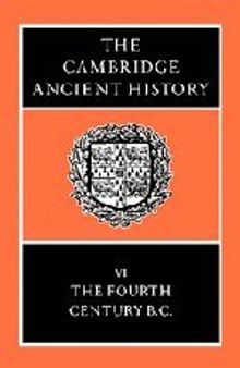The Cambridge Ancient History, vol. 6