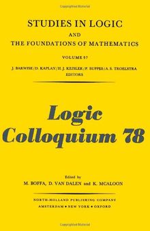 Logic Colloquium '78, Proceedings of the colloquium held in Mons