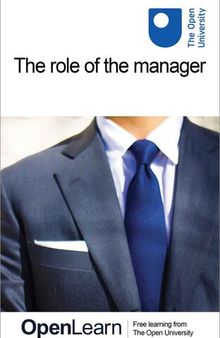 The role of the manager