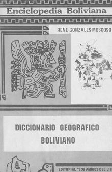 Diccionario geográfico boliviano